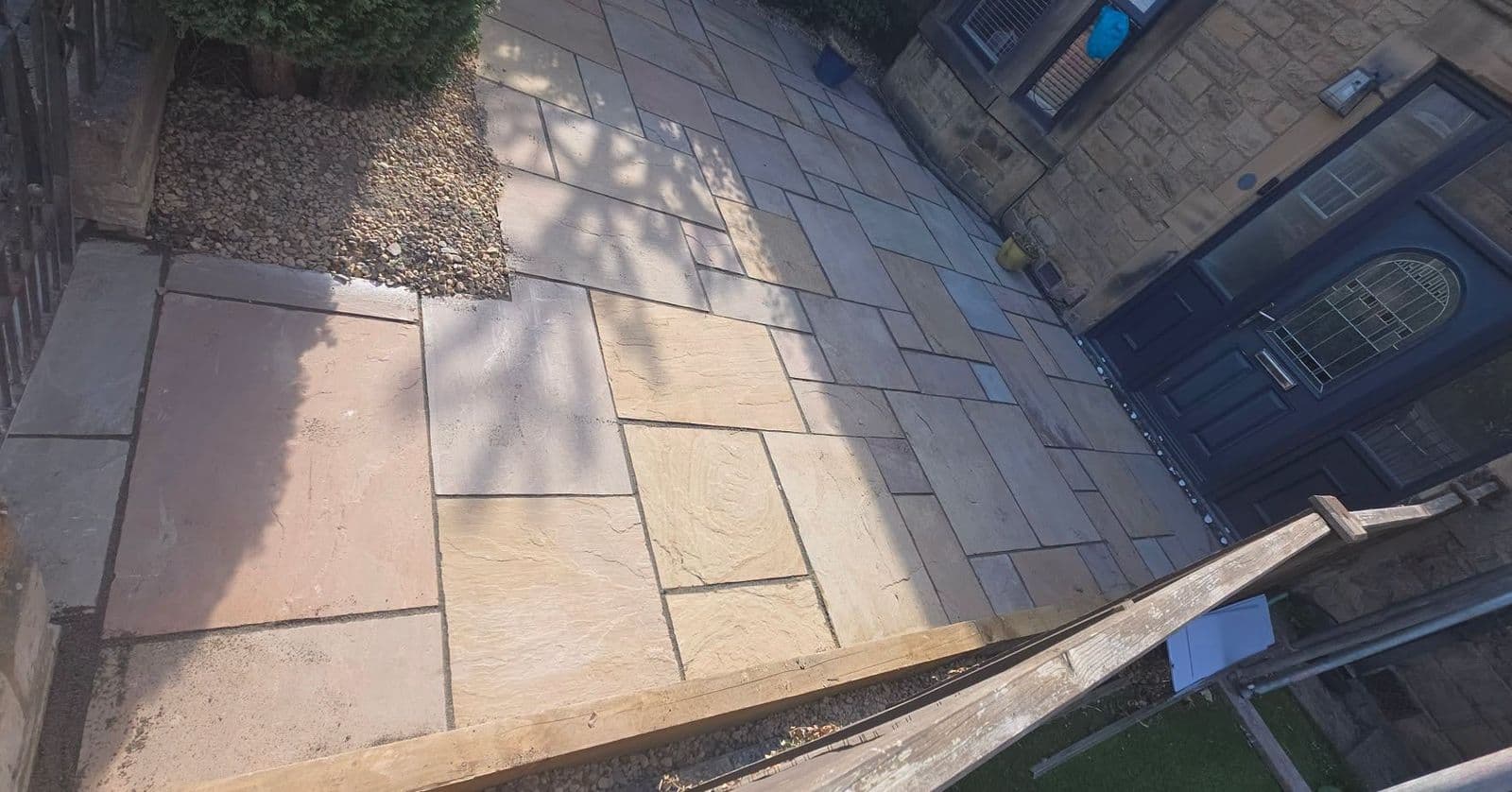 Autumn leaf sandstone front garden in Bill Quay, photo 3 of 8