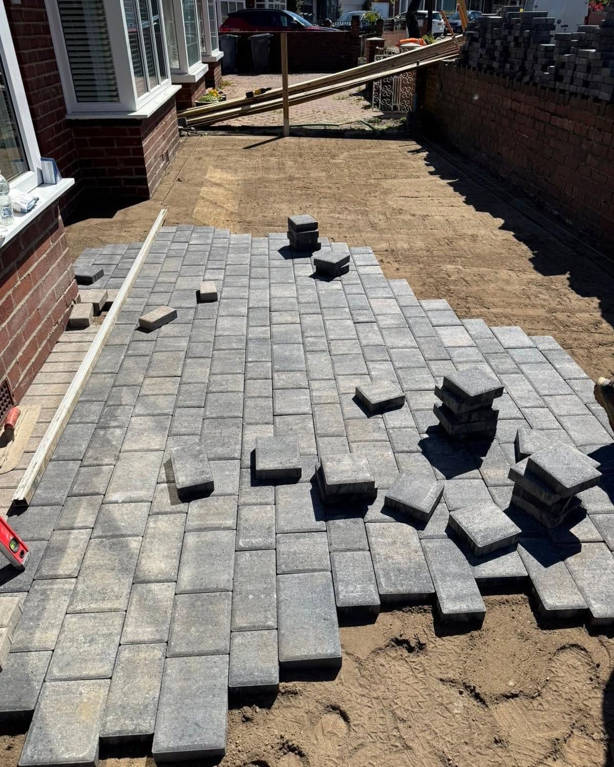 Beamish cobble driveway in Hebburn, photo 2 of 6