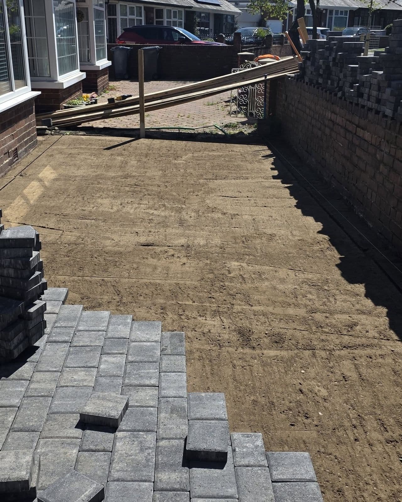 Beamish cobble driveway in Hebburn, photo 3 of 6
