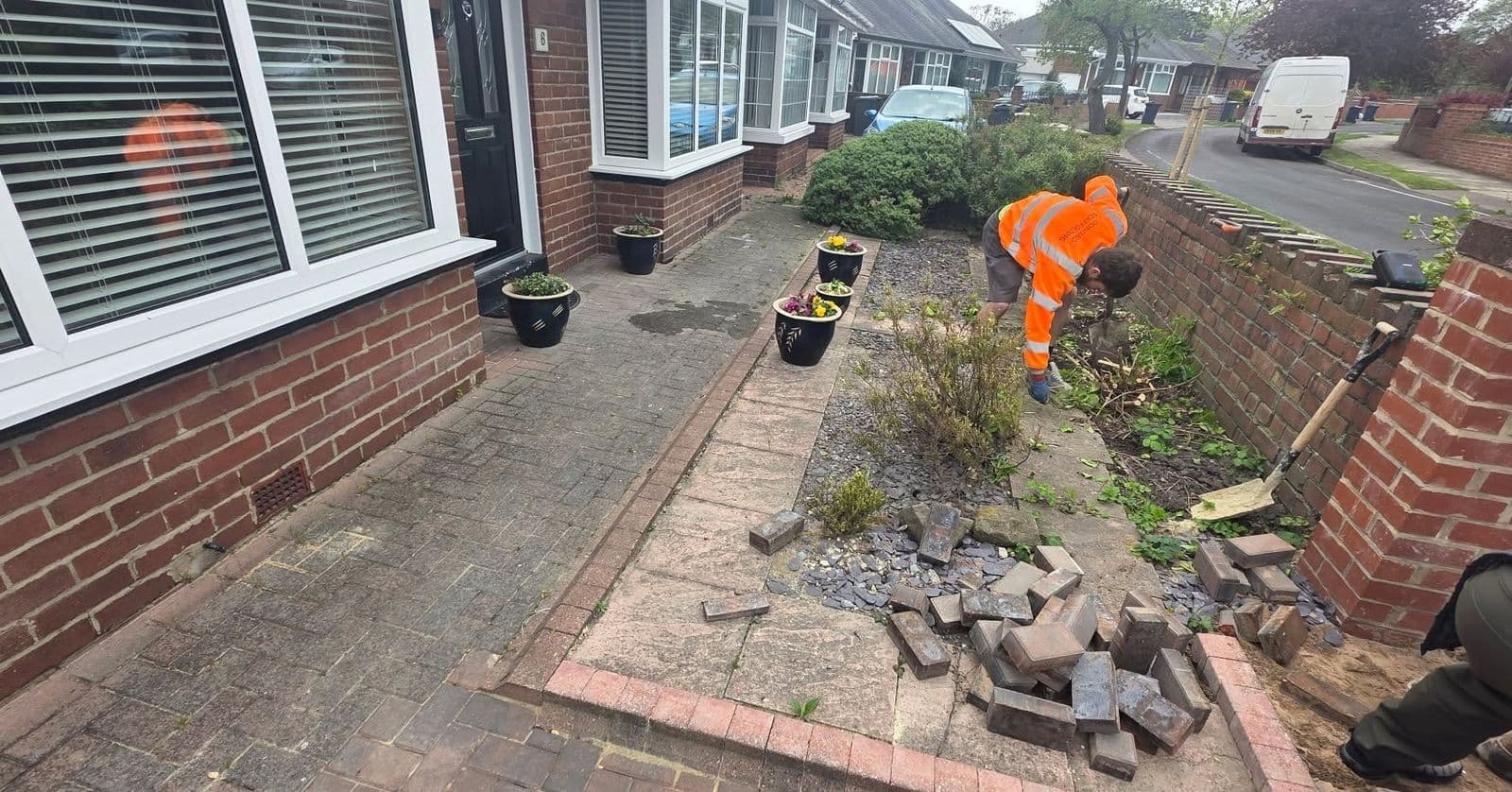 Beamish cobble driveway in Hebburn, photo 5 of 6