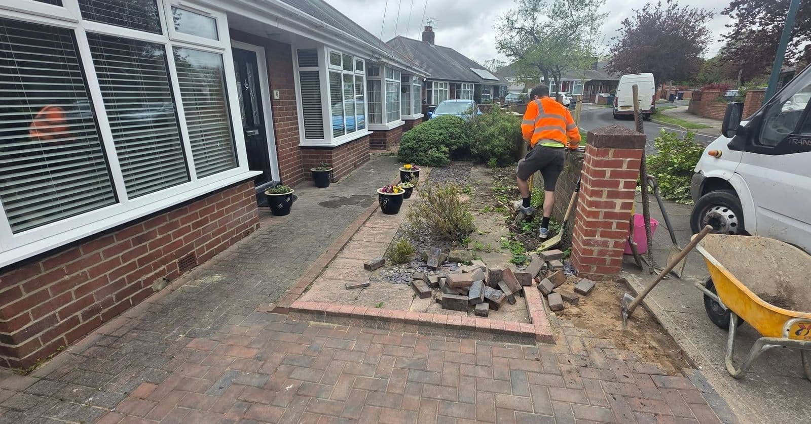 Beamish cobble driveway in Hebburn, photo 6 of 6
