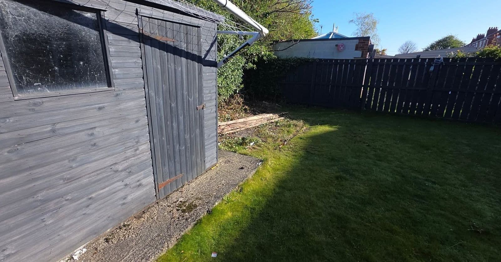 Porcelain patio and new lawn in South Shields, photo 8 of 10