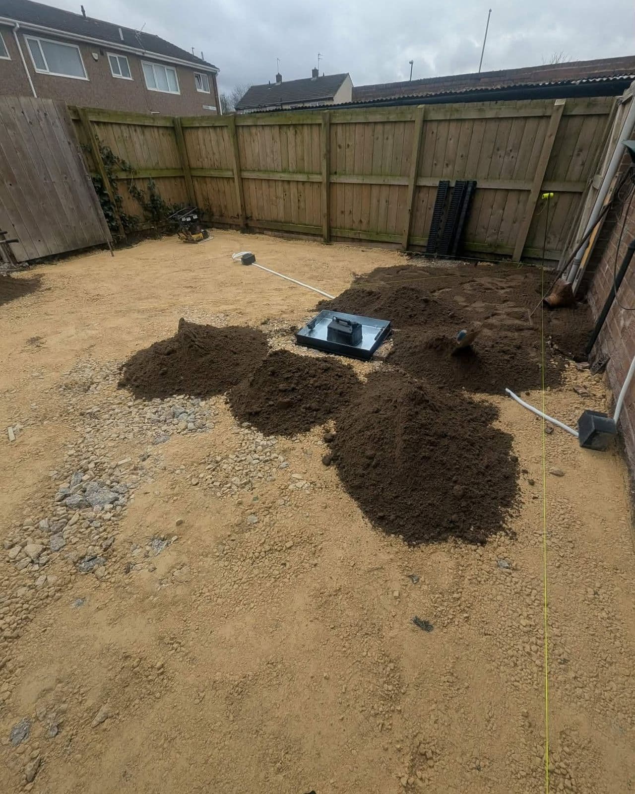 Garden transformation with garden room in Hebburn, photo 5 of 10