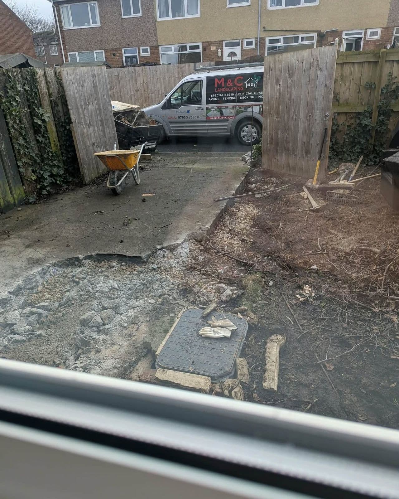 Garden transformation with garden room in Hebburn, photo 9 of 10