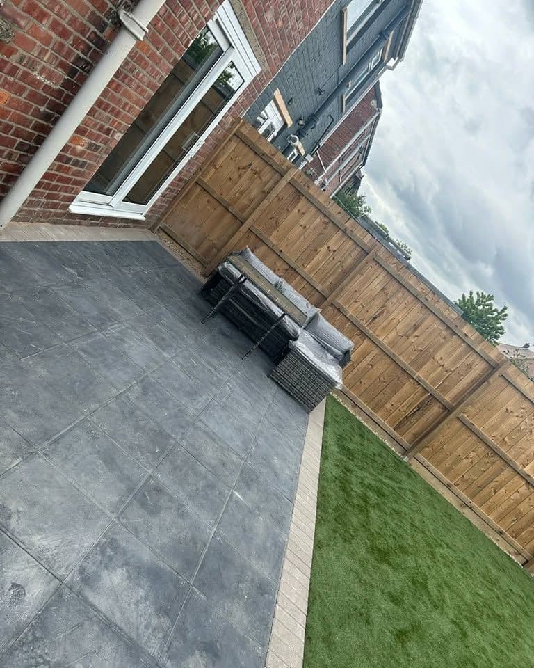 Family garden renovation in Jarrow (Scotch Estate), photo 2 of 10
