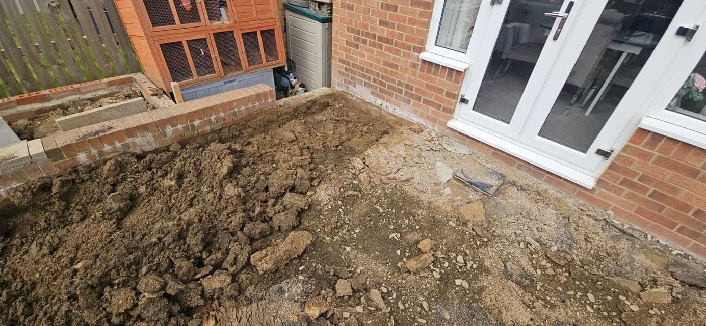 Front and back garden in Indian sandstone in Morpeth, photo 18 of 22