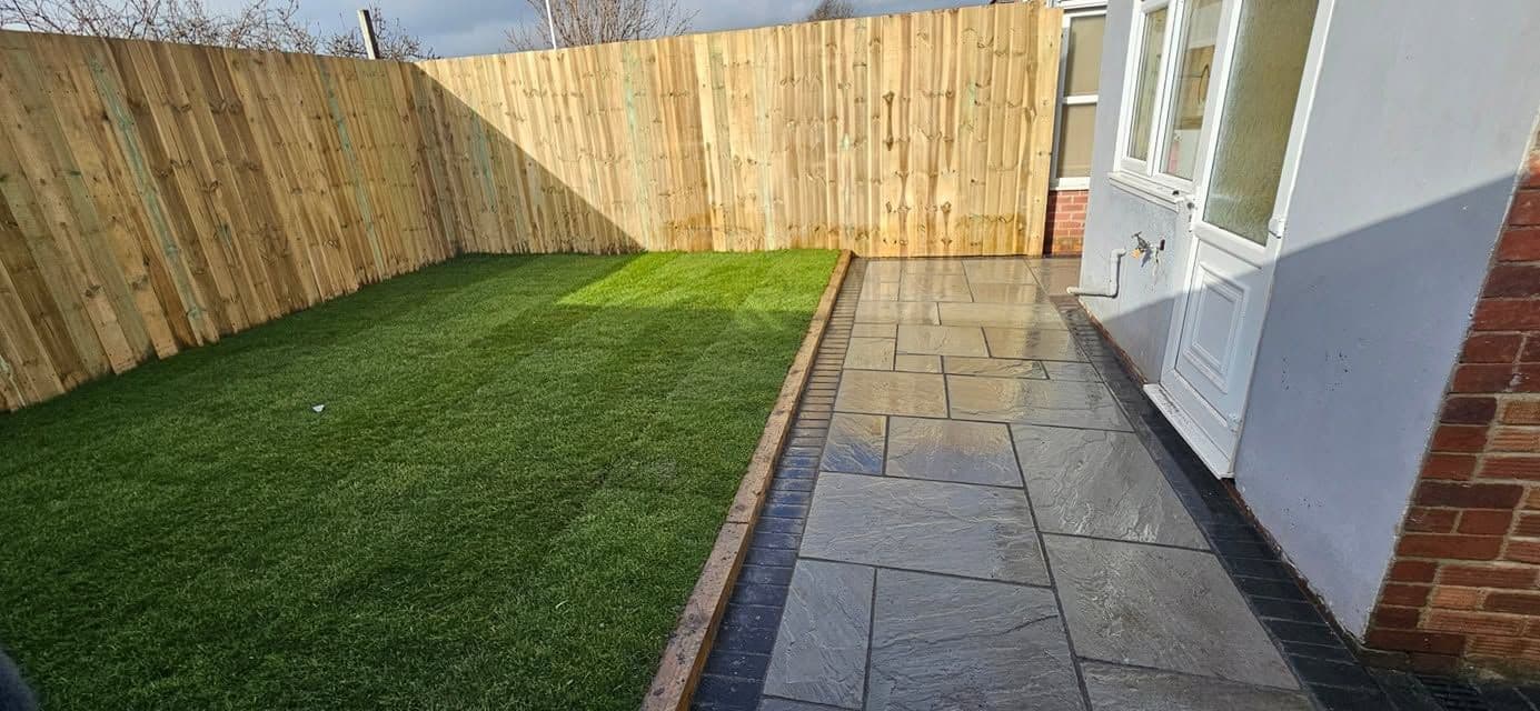 Front and back garden makeover