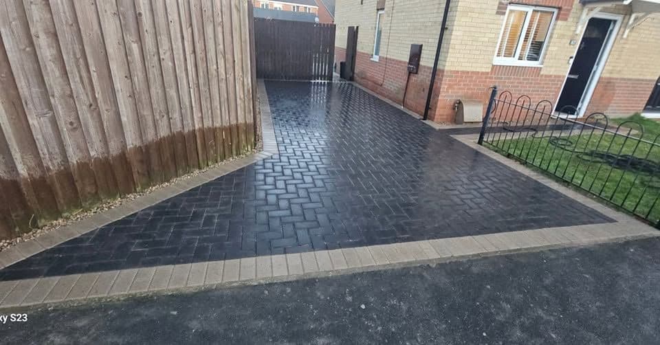 Block paving done in two days in South Shields