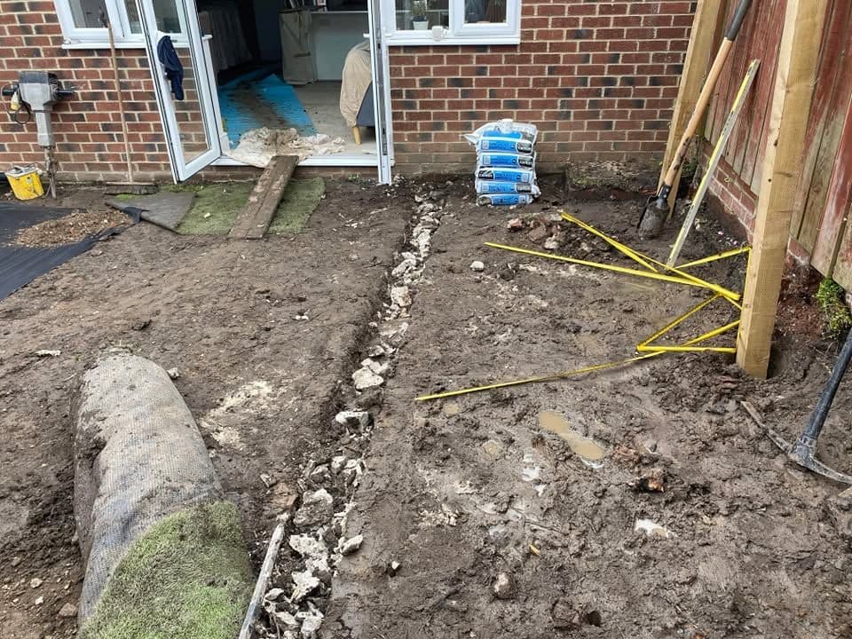 Garden transformation with pergola and artificial grass in South Shields, photo 17 of 21