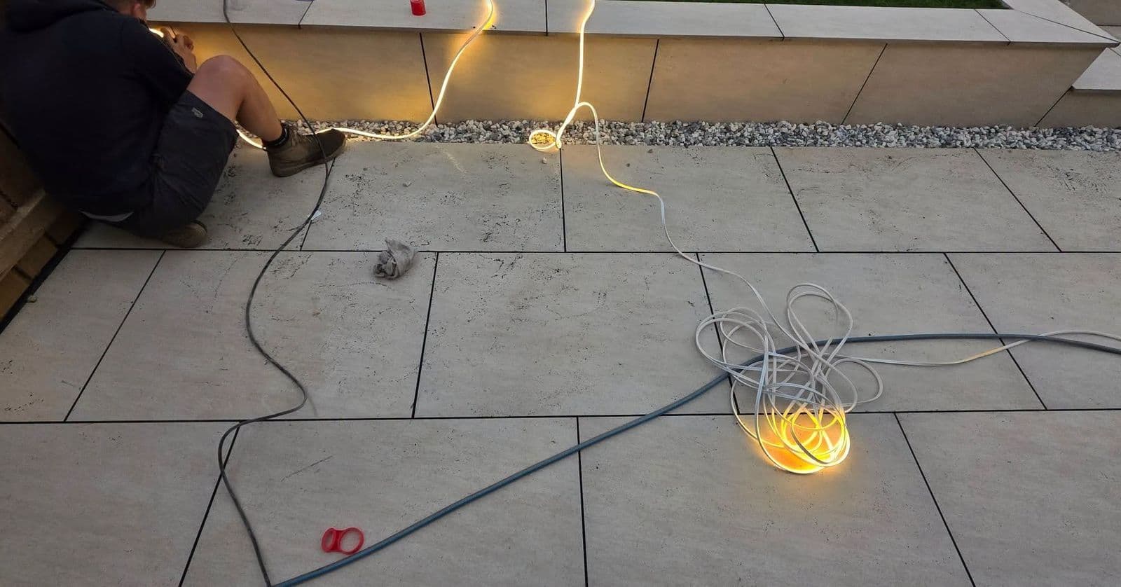 Porcelain, artificial grass and strip lighting in Sunderland, photo 9 of 10